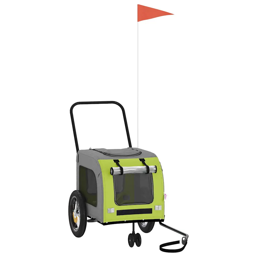 Rimorchio per bicicletta per animali domestici 125x53x54 cm