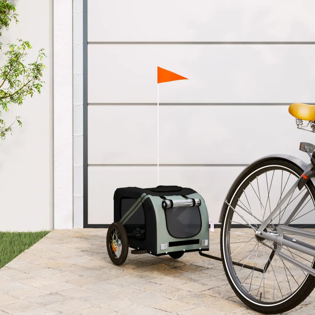 Rimorchio per bicicletta per animali domestici 124x53x53 cm