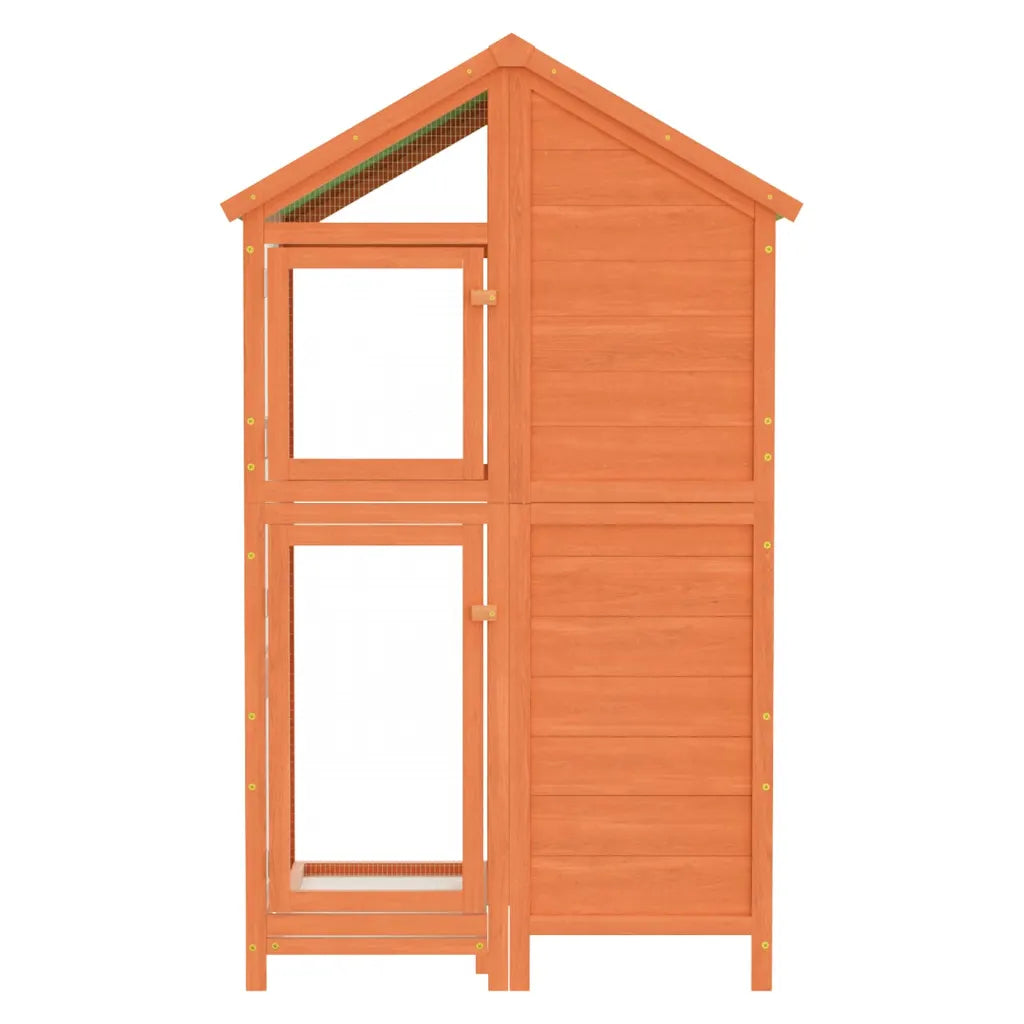 Casetta uccelli 97x81x152 cm legno pino, colori vari