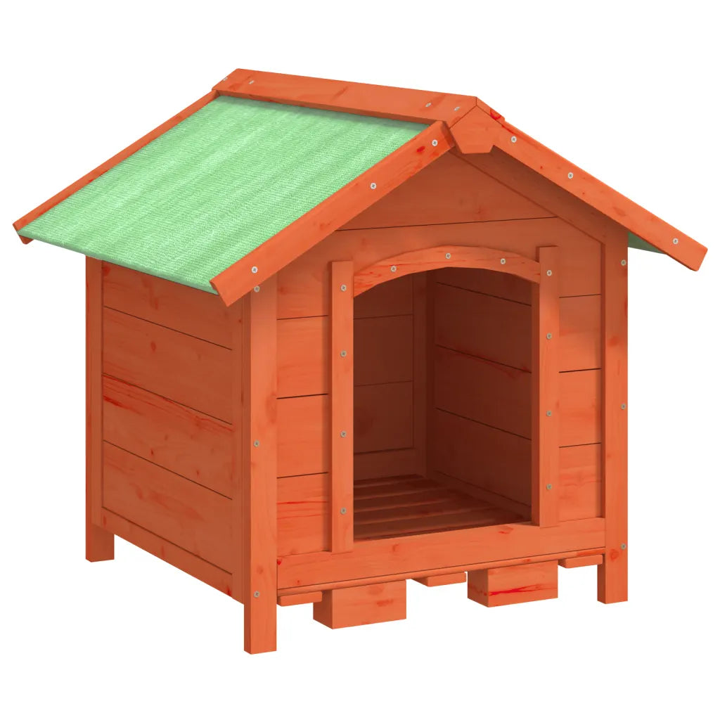 Cuccia per cani 65x65x61,5 cm in legno massello di pino