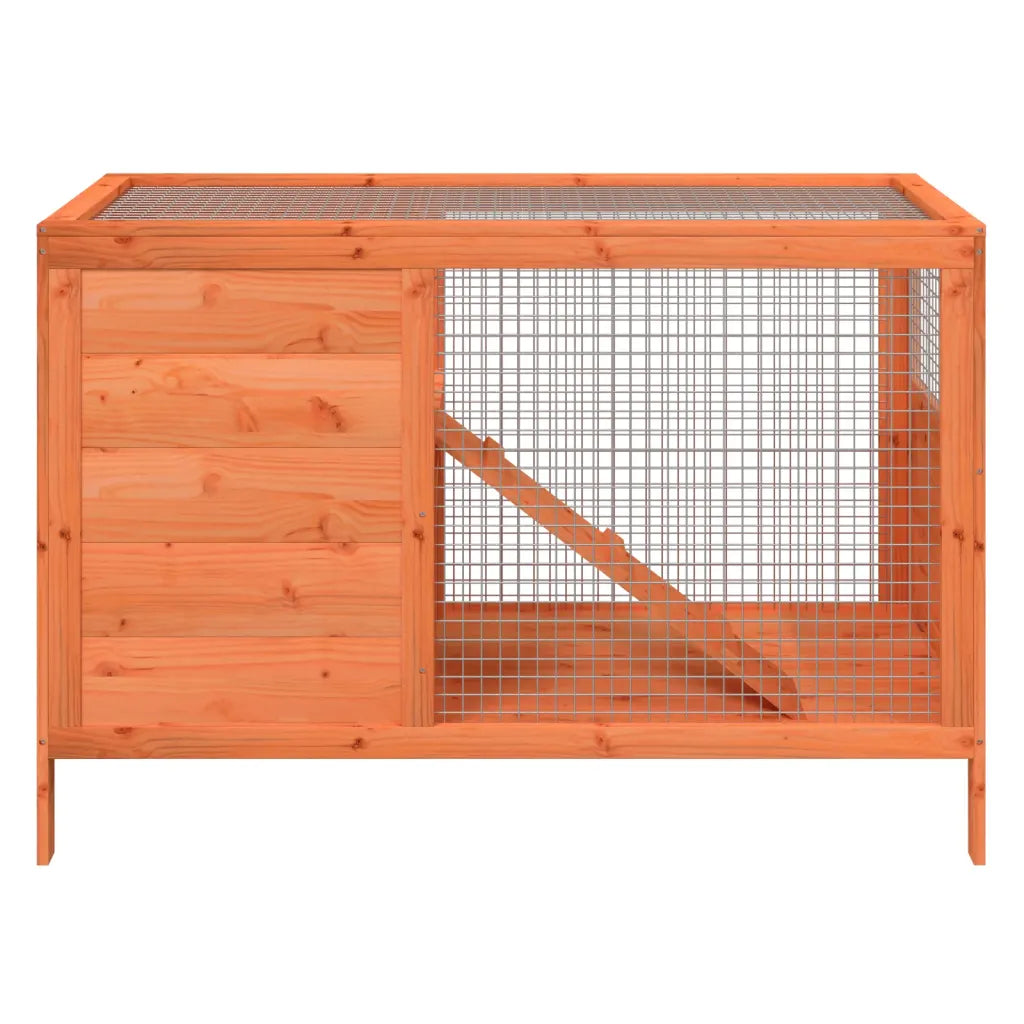 Conigliera 103x44x69,5 cm in legno massello di pino