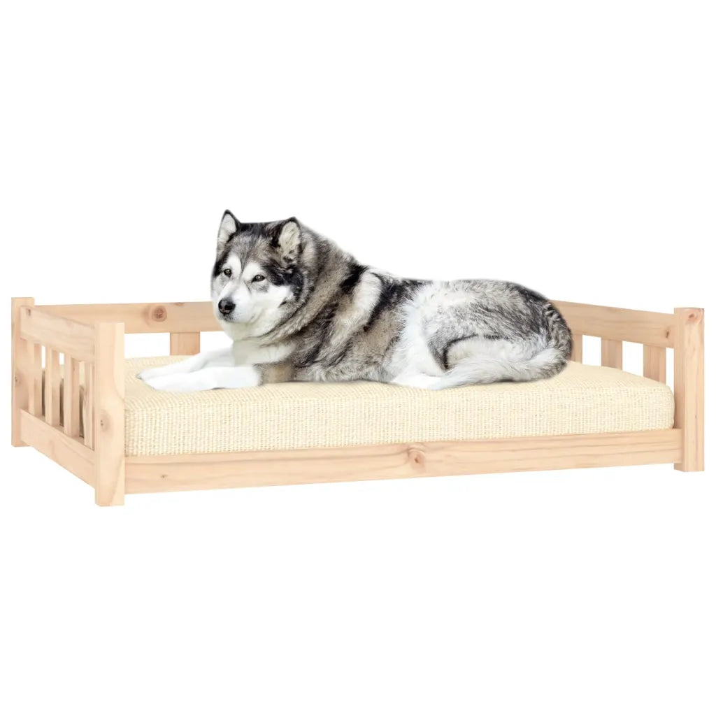 Cuccia per cani 105,5x75,5x28 cm legno pino, scelta colore