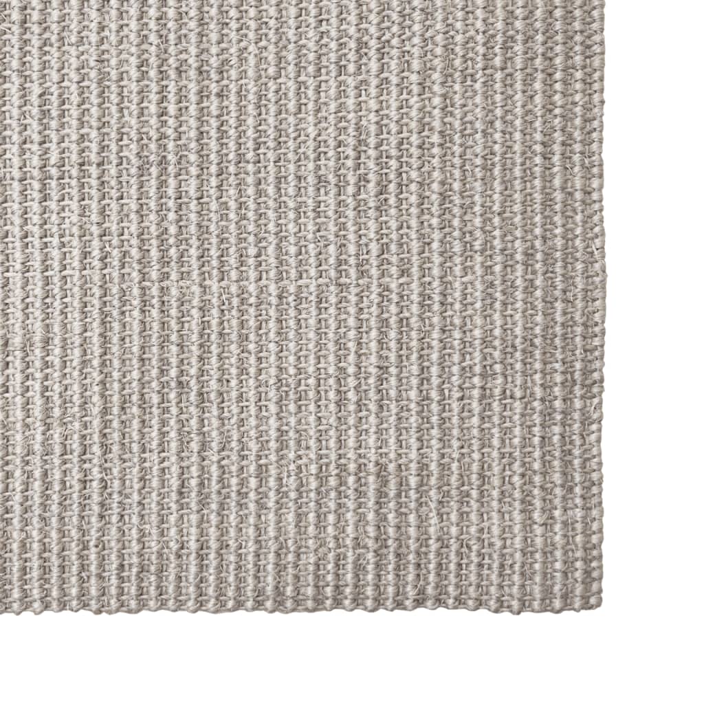 Tappeto in Sisal per Tiragraffi Sabbia 80x100 cm