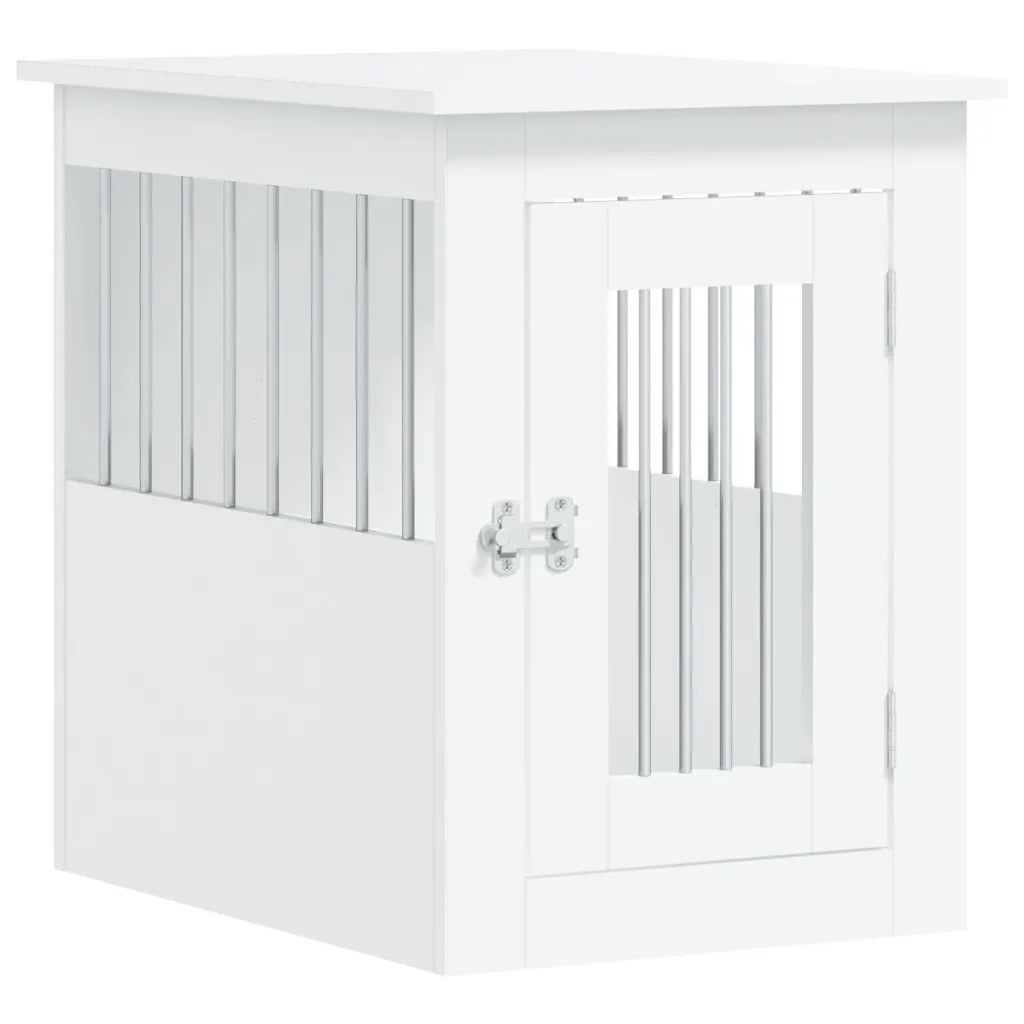 Gabbia per cani da arredamento 45x62x59 cm in legno multistrato