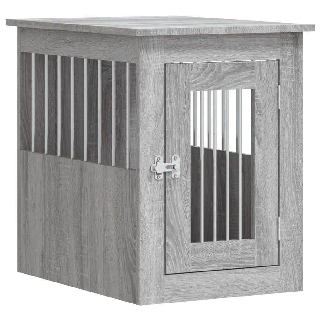 Gabbia per cani da arredamento 45x62x59 cm in legno multistrato