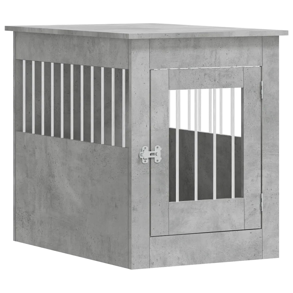 Gabbia per cani da arredamento 55x80x68 cm in legno multistrato