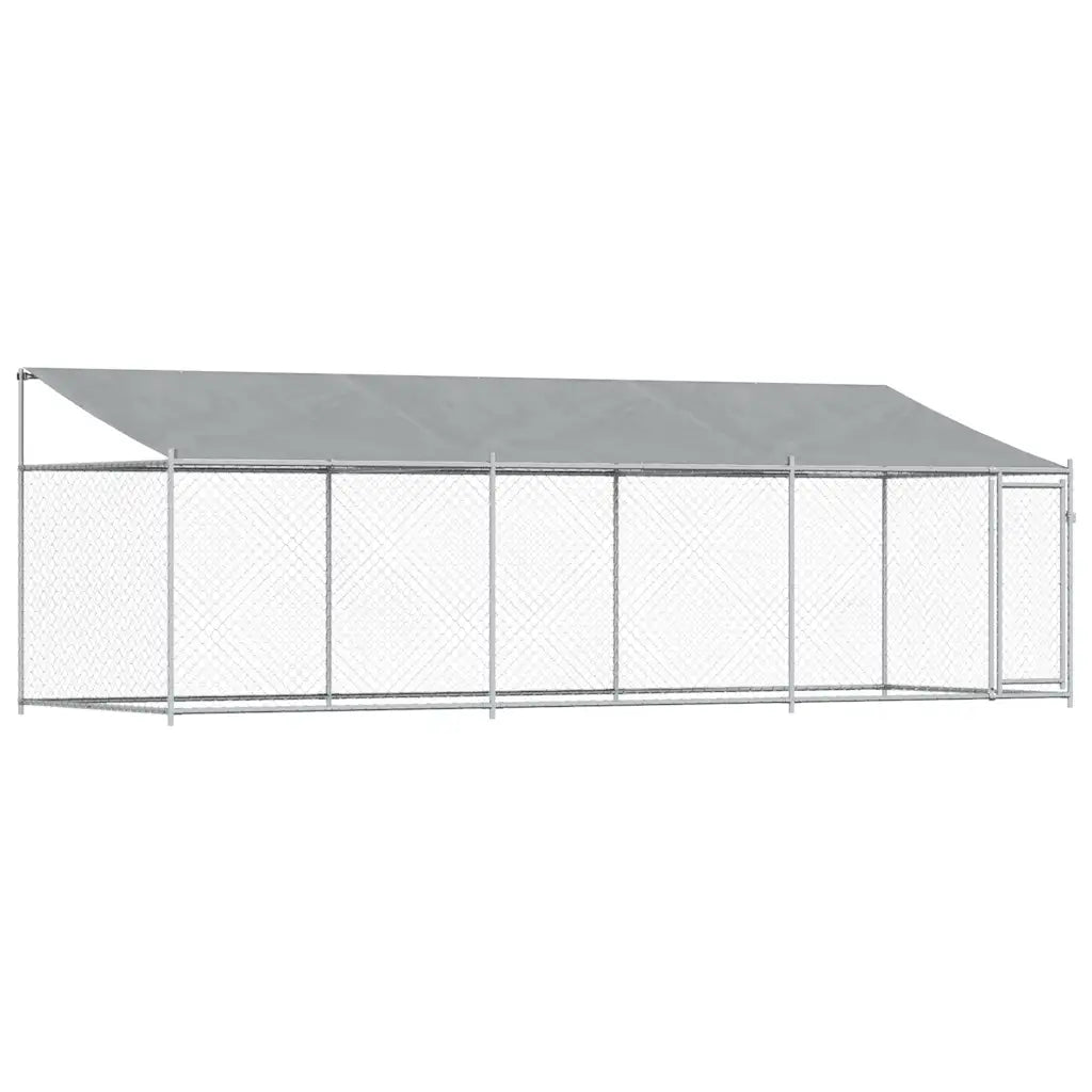 Pollaio 6x2x2 m in acciaio zincato