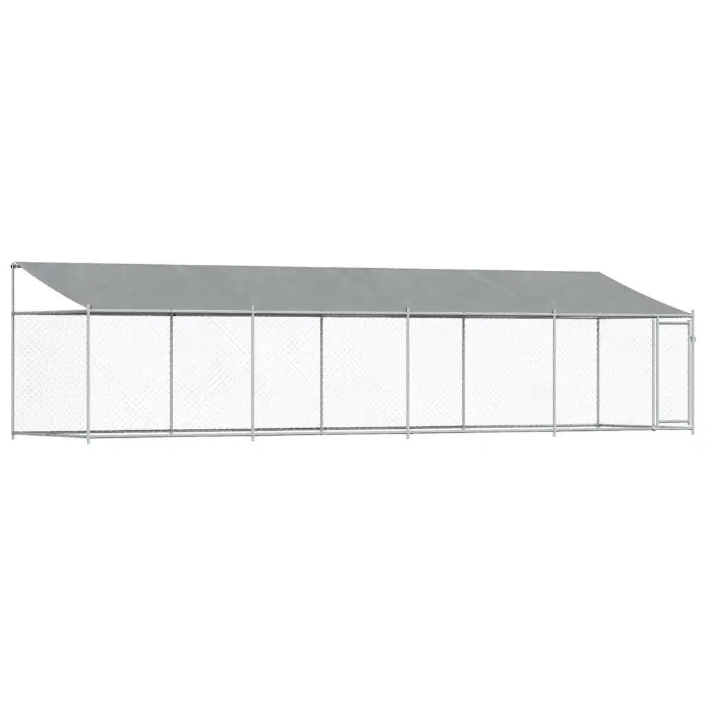 Pollaio 8x2x2 m in acciaio zincato