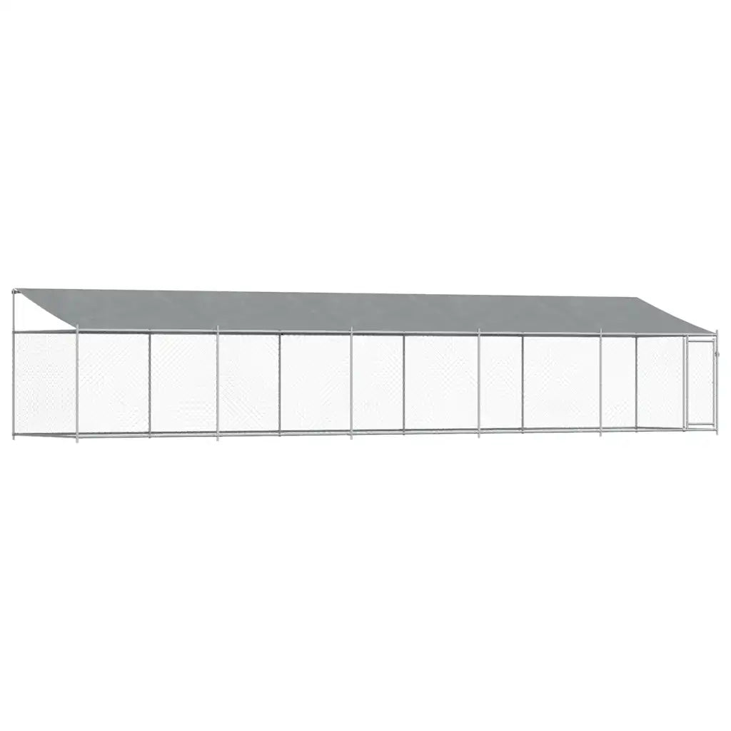 Pollaio 10x2x2 m in acciaio zincato