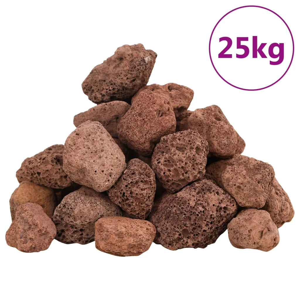Rocce vulcaniche naturali 25 kg, 3-5 cm
