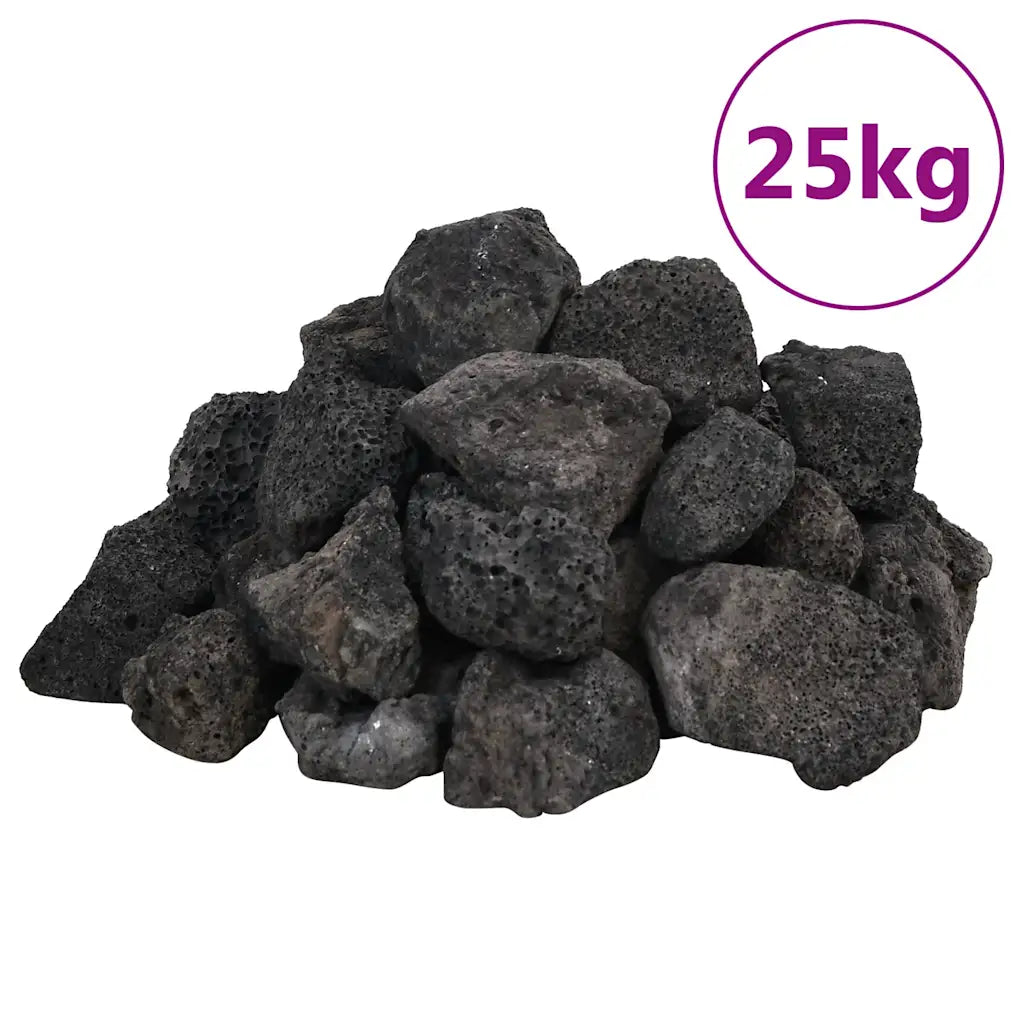 Rocce vulcaniche naturali 25 kg, 3-5 cm