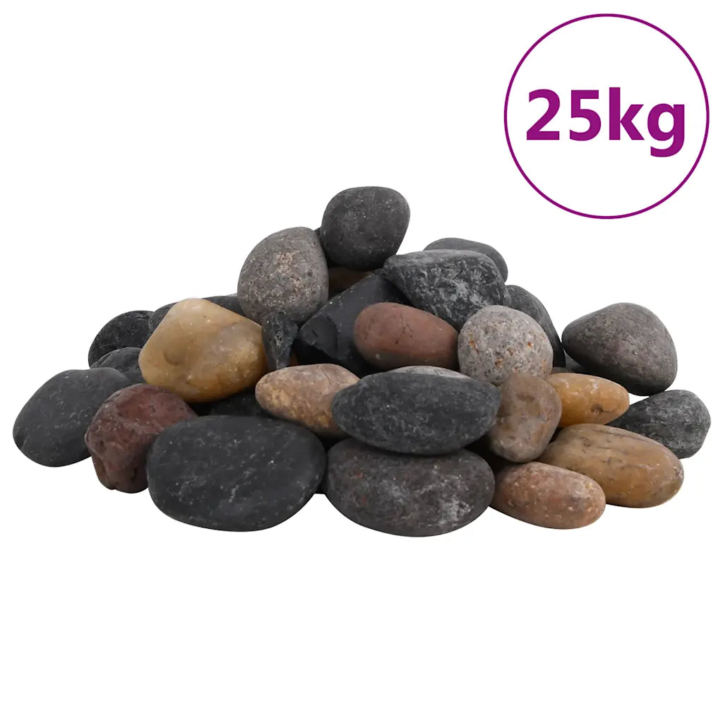 Ciottoli levigati 25 kg 5-8 cm
