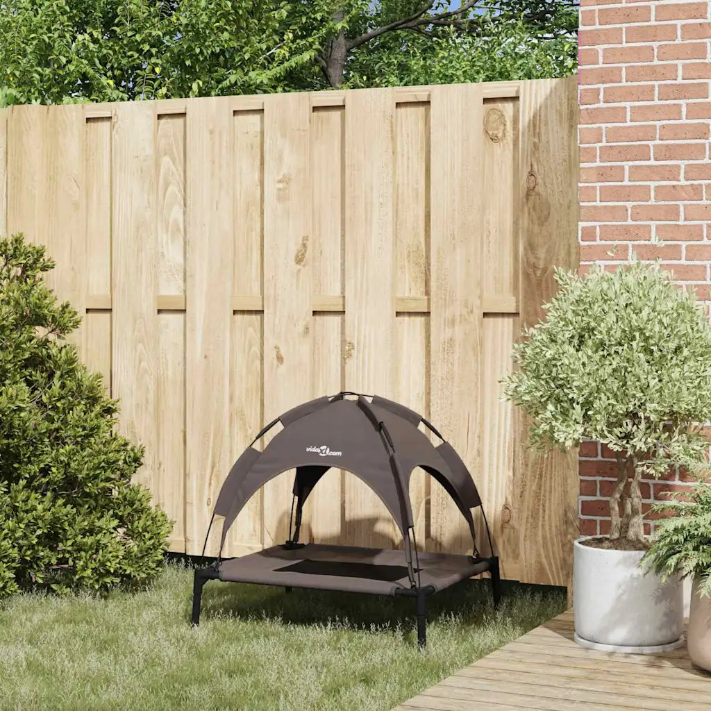 Letto per cani 76 x 62 x 70,5 cm in acciaio