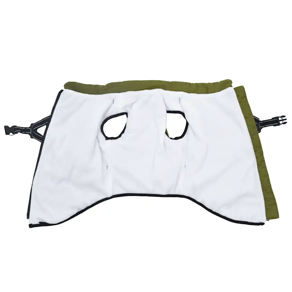 Cappotto per cani impermeabile con imbracatura L48