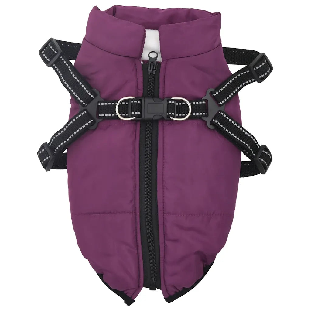 Cappotto per cani impermeabile con imbracatura L24