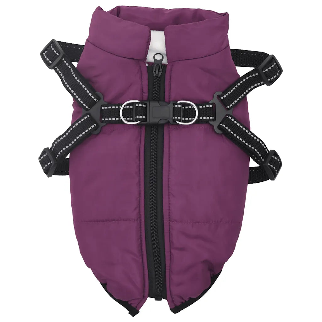 Cappotto per cani impermeabile con imbracatura L40