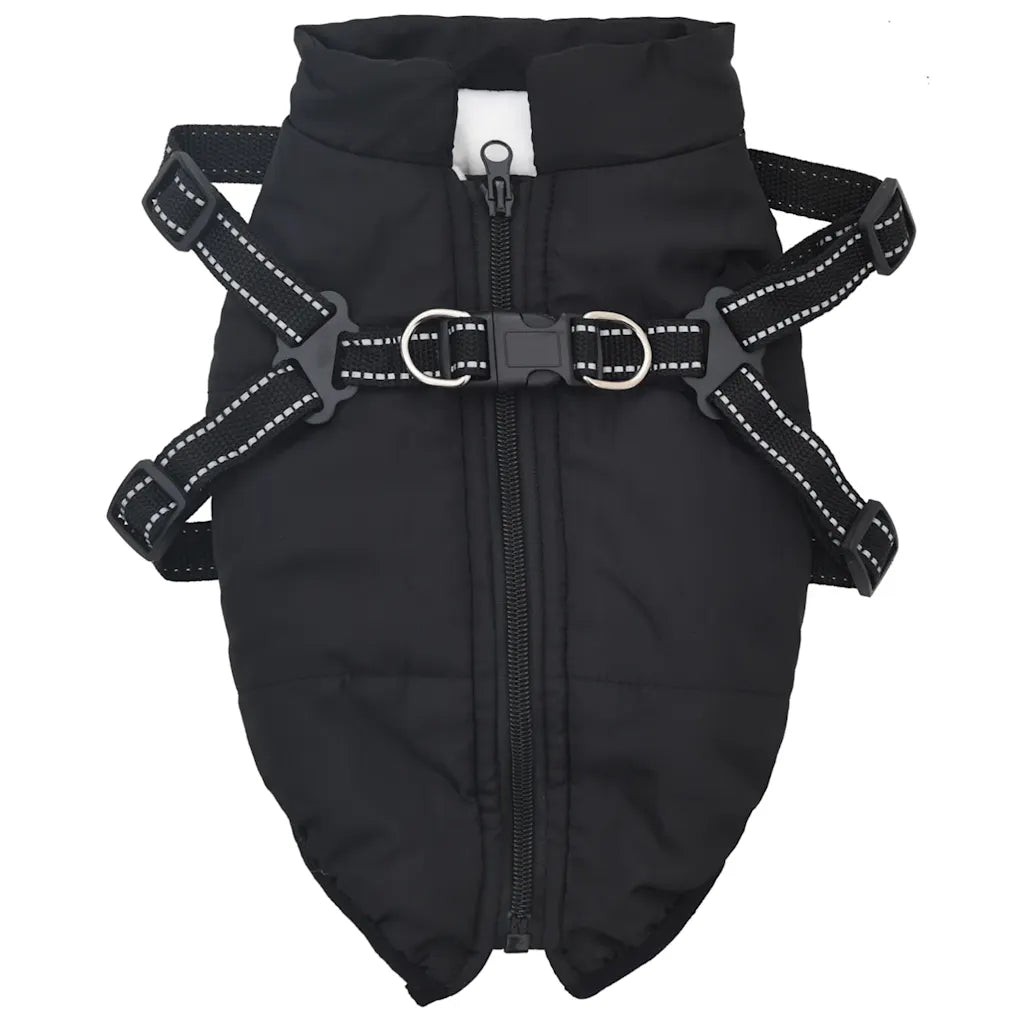 Cappotto per cani impermeabile con imbracatura L28