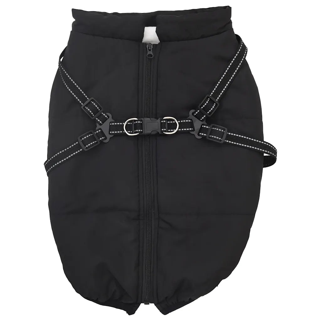 Cappotto per cani impermeabile con imbracatura L44
