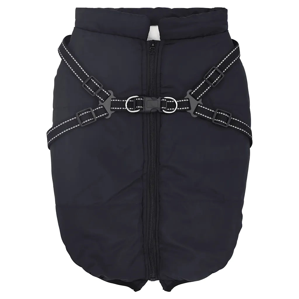 Cappotto per cani impermeabile con imbracatura L48