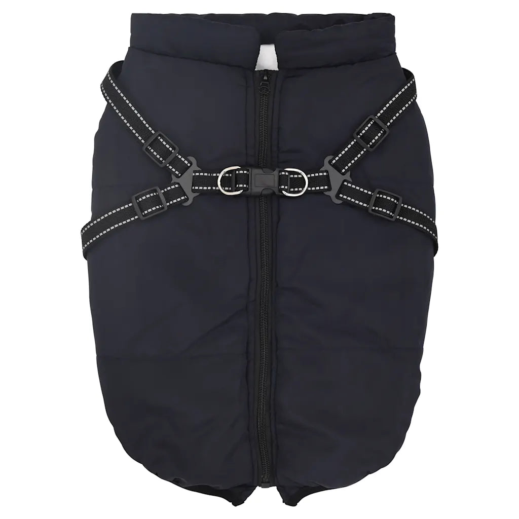 Cappotto per cani impermeabile con imbracatura L52