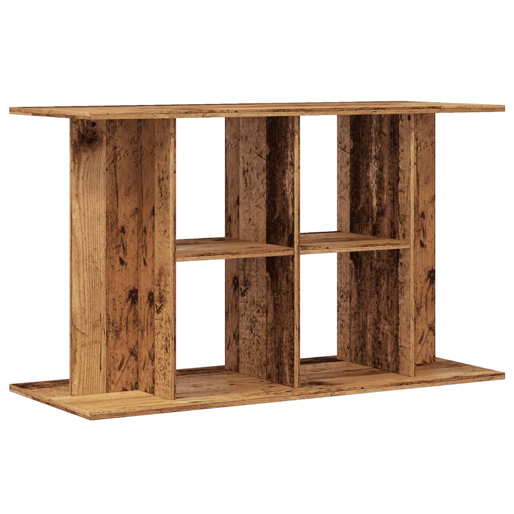 Supporto Acquario 100x40x60cm in Legno Multistrato Legno Antico
