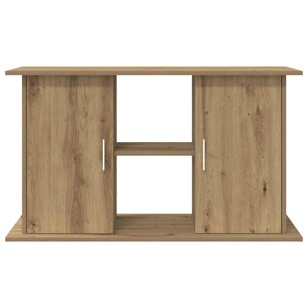 Supporto per acquario artigianale in rovere 101x41x58 cm in legno ingegnerizzato