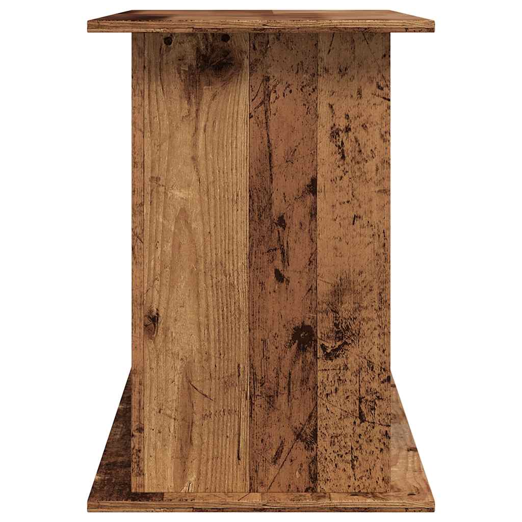 Supporto Acquario 121x41x58cm in Legno Multistrato Legno Antico