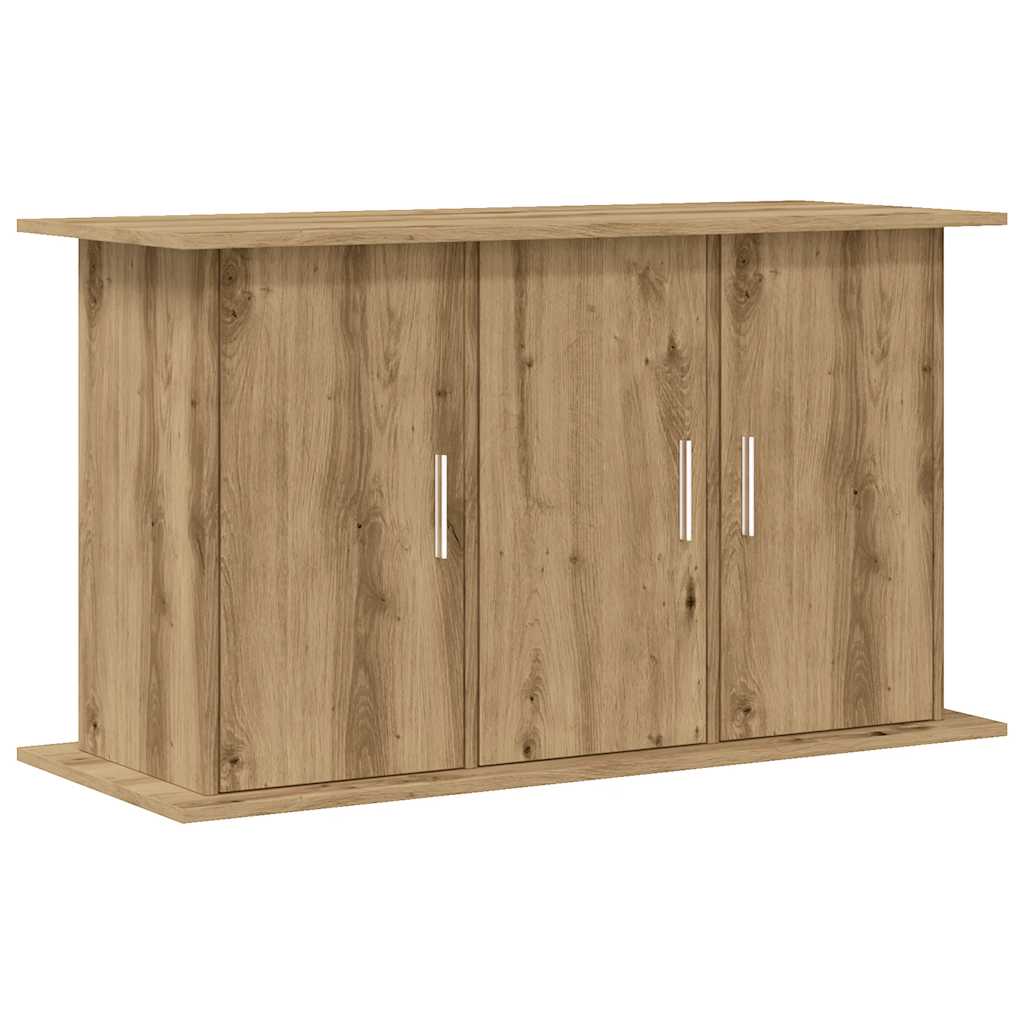 Supporto per acquario artigianale in rovere 101x41x58 cm in legno ingegnerizzato