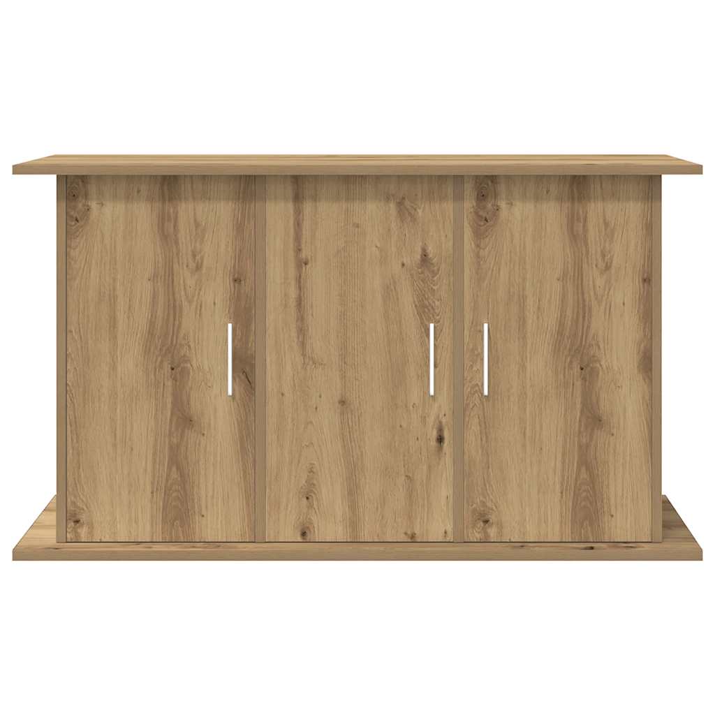 Supporto per acquario artigianale in rovere 101x41x58 cm in legno ingegnerizzato