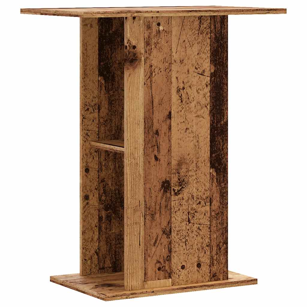 Supporto per Acquario Legno Antico 36x60,5x72,5cm in Truciolato