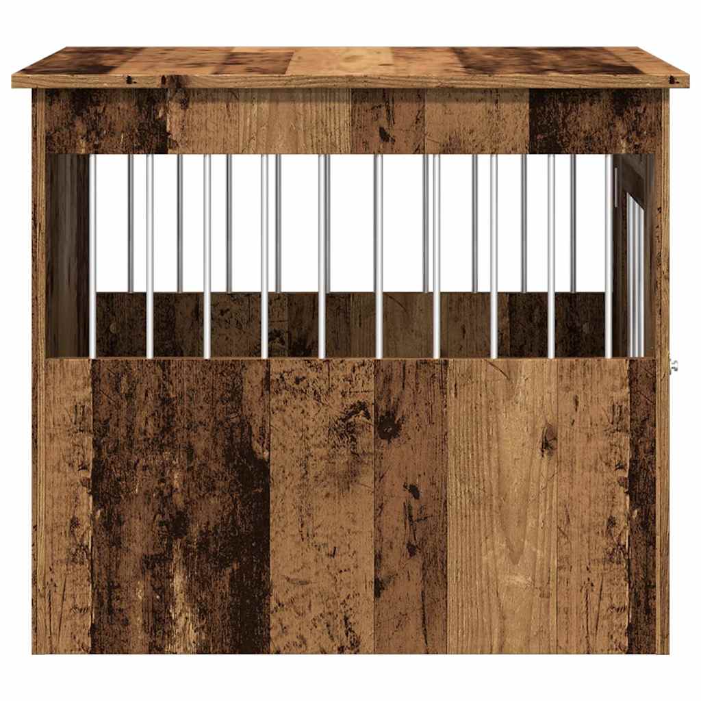 Gabbia Cani da Arredamento Legno Antico Legno Multistrato