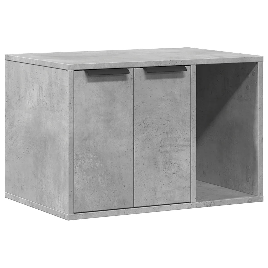 Recinto per lettiera gatti in truciolato 60x40x40 cm