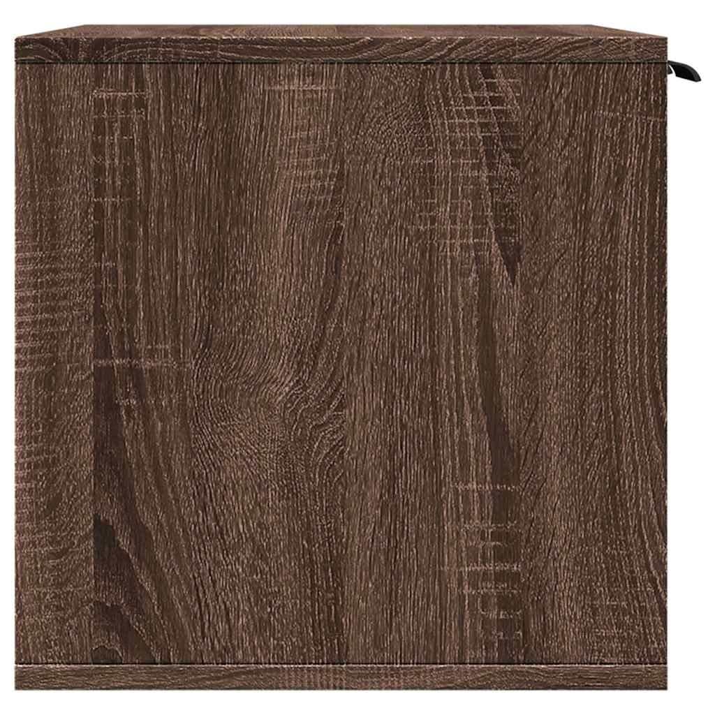 Recinto Lettiera Gatti Rovere Marrone 60x40x40 cm in Truciolato