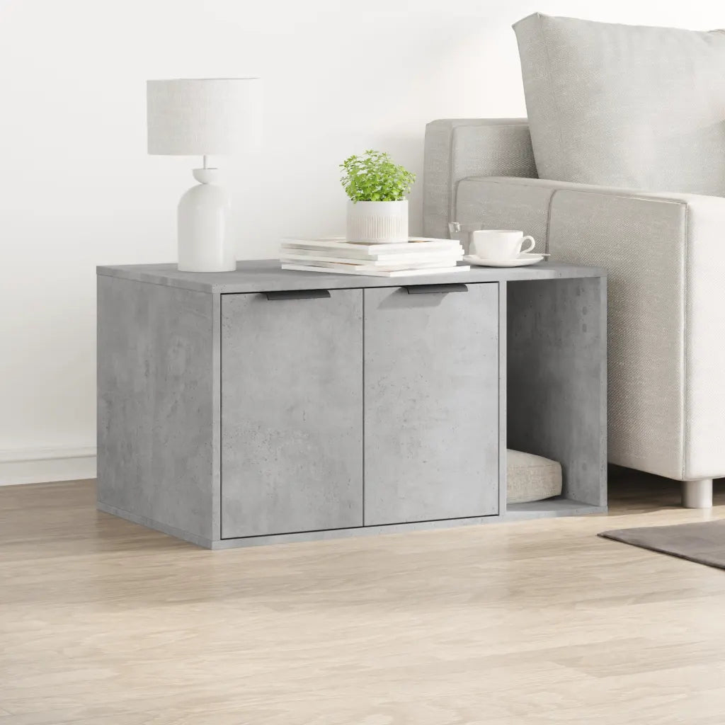 Recinto per lettiera per gatti 80x50x45 cm in truciolato