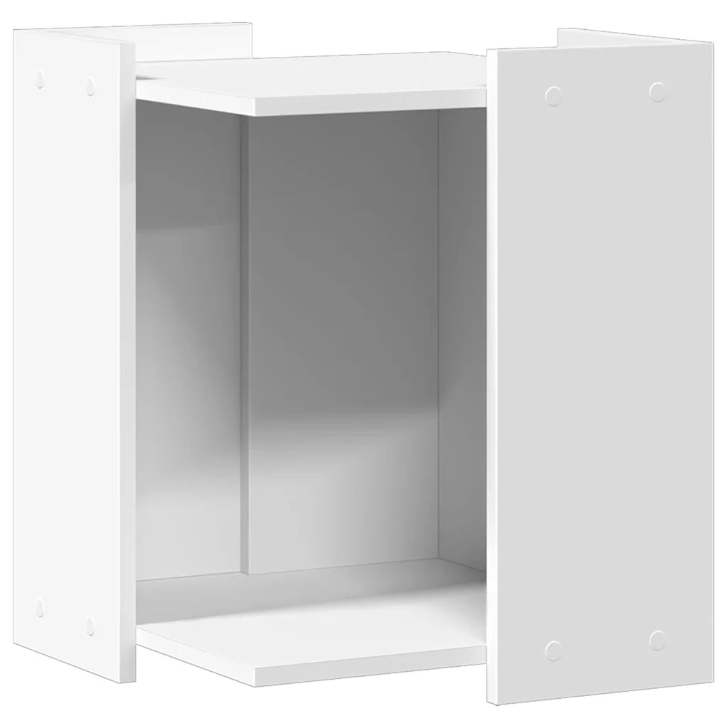 Recinto per lettiera per gatti 42x42x51 cm in truciolato
