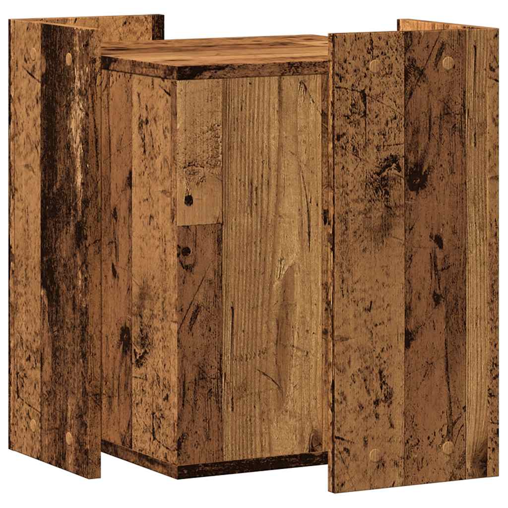 Recinto Lettiera Gatti Sonoma 60x40x40 cm in Truciolato
