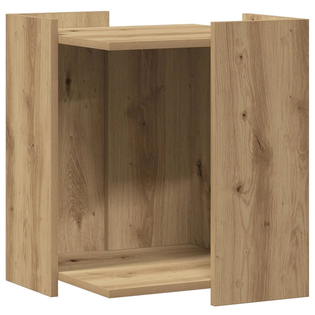 Recinto per lettiera per gatti 42x42x51 cm in truciolato