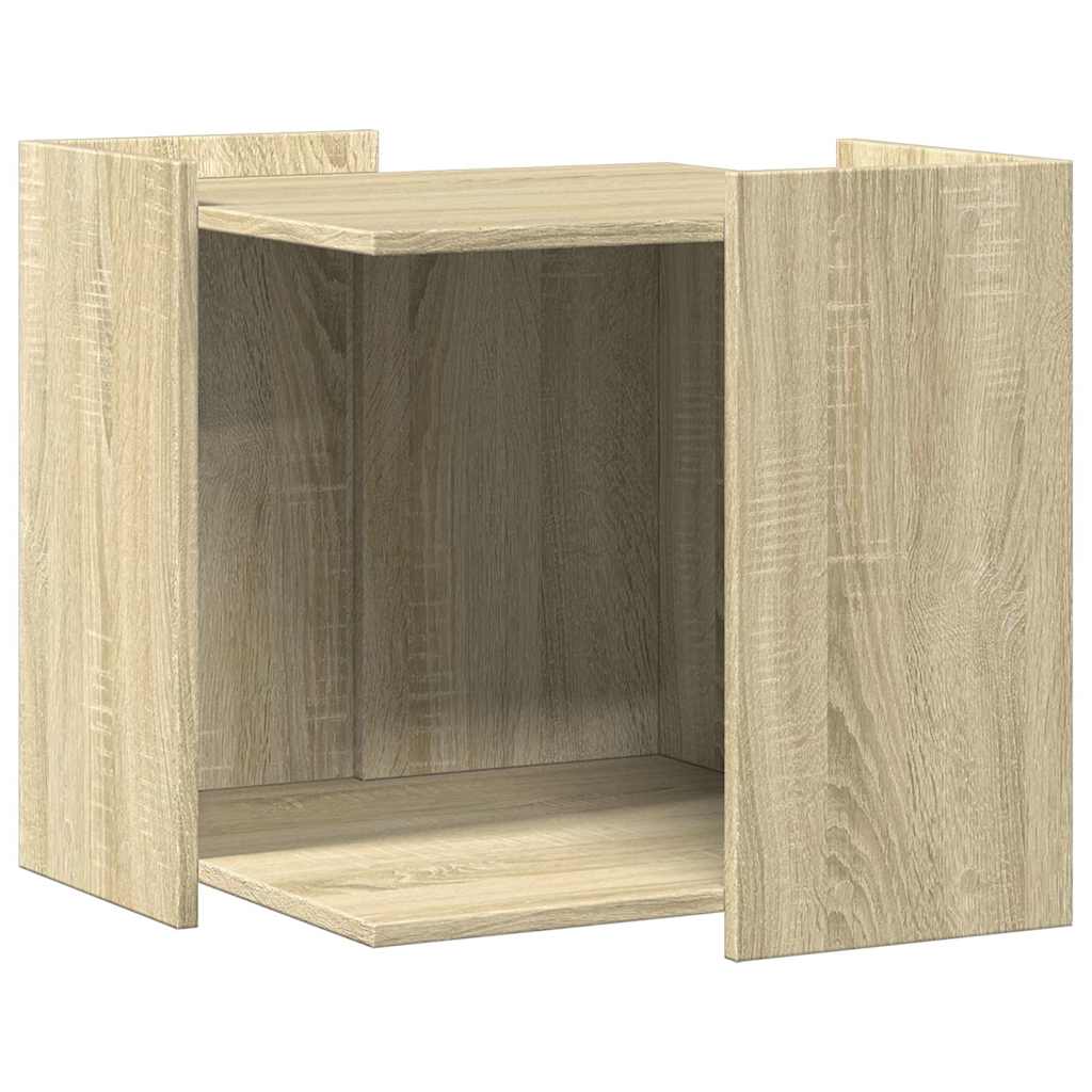 Recinto Lettiera Gatti Rovere Sonoma 53x53x51 cm in Truciolato