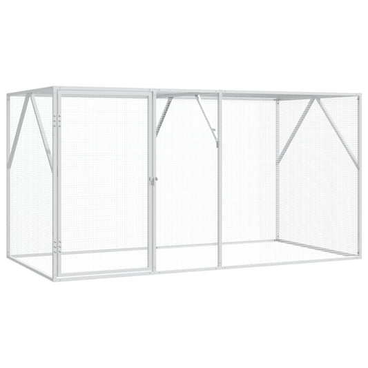 Gabbia per uccelli Argento 208 x 102 x 108 cm