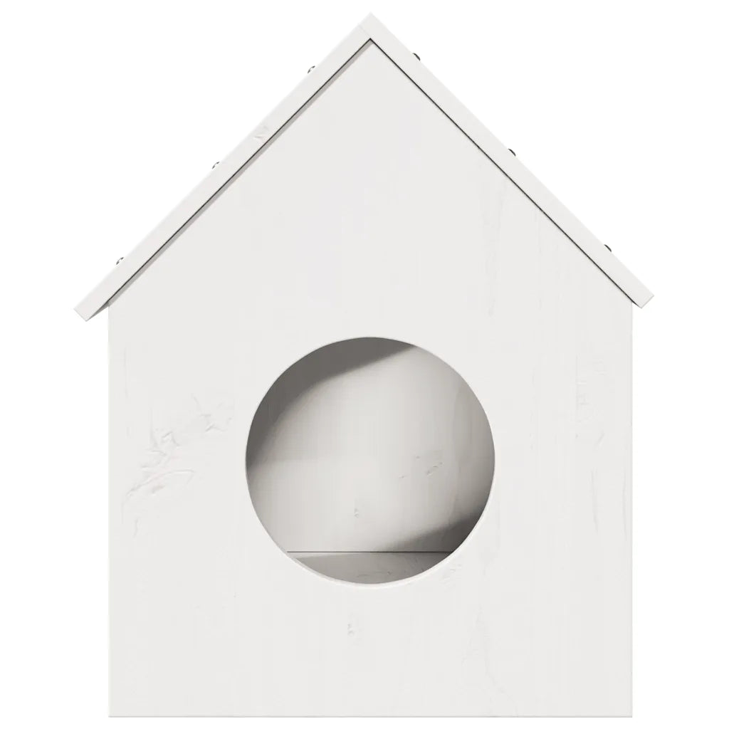 Cuccia per gatti 41x50x50 cm in legno massello di pino