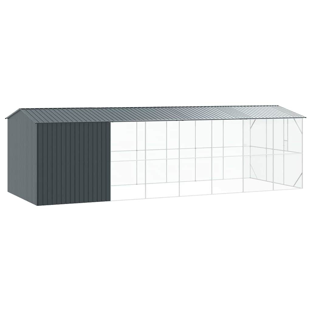 Gabbia per uccelli Antracite 860 x 310 x 247 cm Acciaio zincato