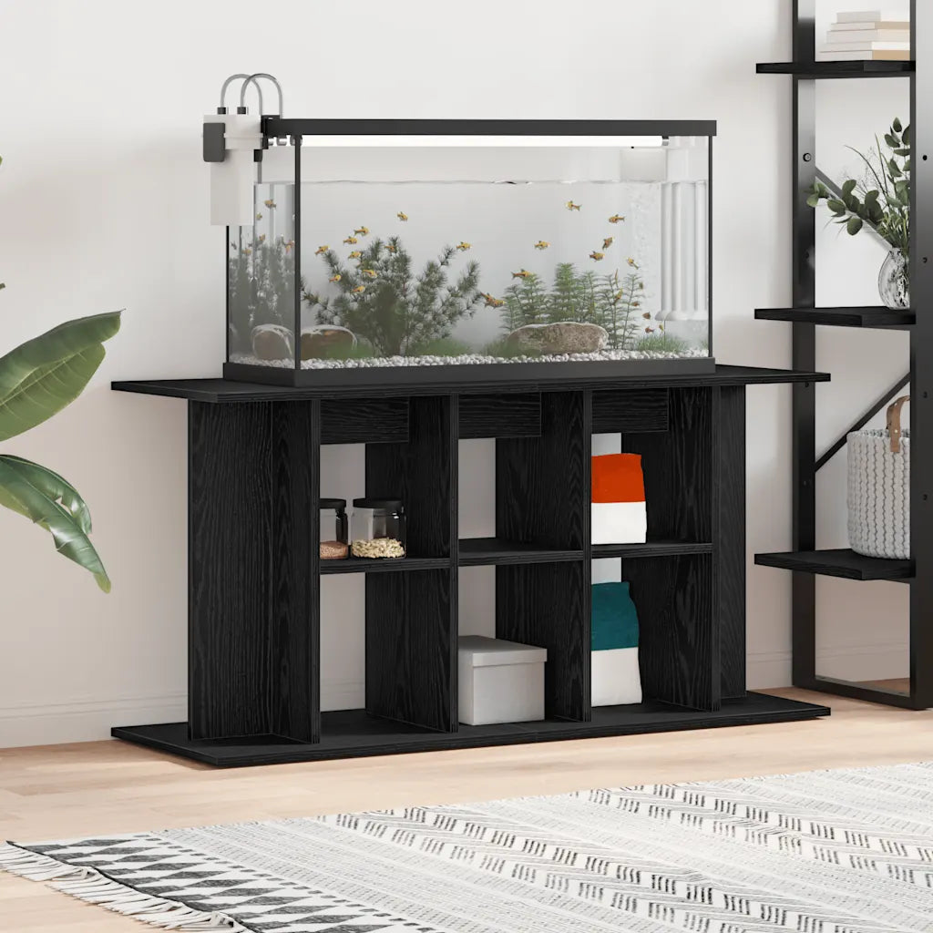 Supporto acquario 120x40x60 cm legno multistrato bianco lucido