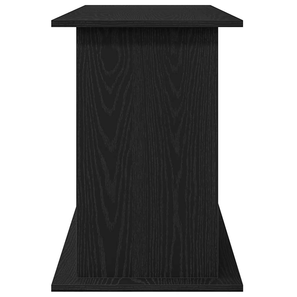 Supporto Acquario 121x41x58 cm Legno Multistrato Rovere Nero