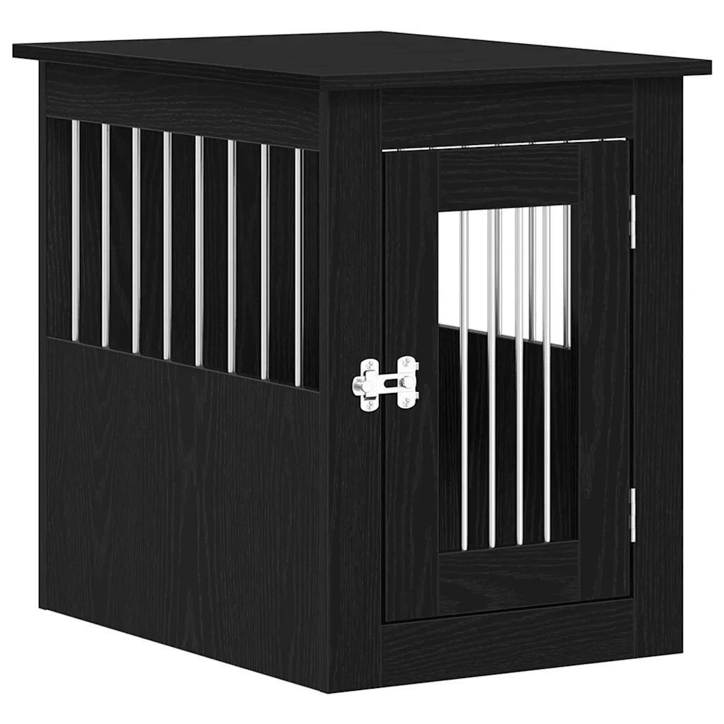 Gabbia per cani da arredamento 45x62x59 cm in legno multistrato
