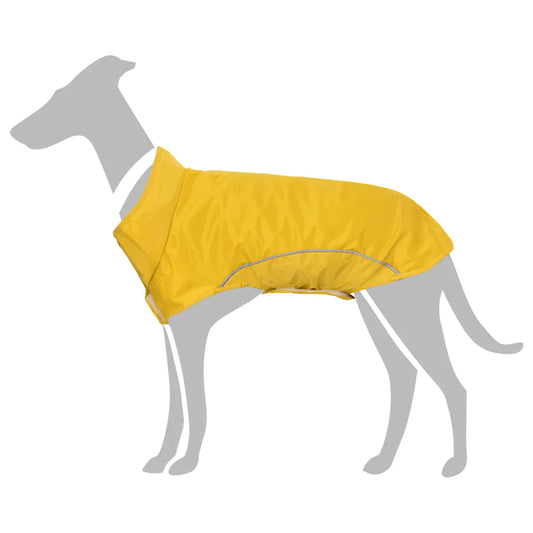 Impermeabile per cani con strisce riflettenti poliestere 4XL