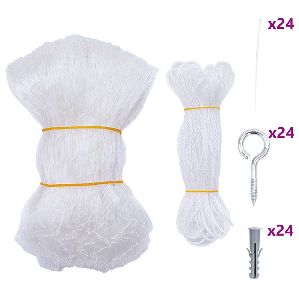 Rete per Gatti Trasparente 12x3 m in Nylon