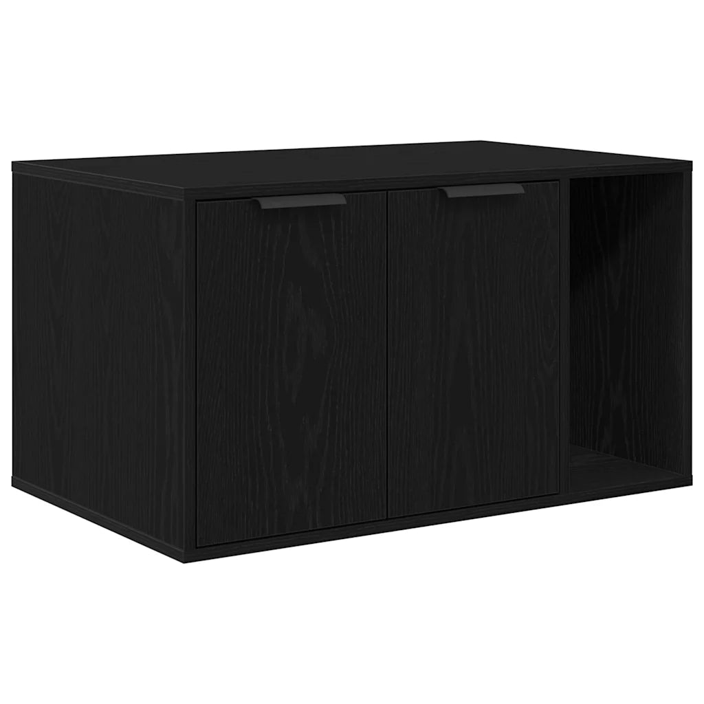 Recinto per lettiera per gatti 80x50x45 cm in truciolato