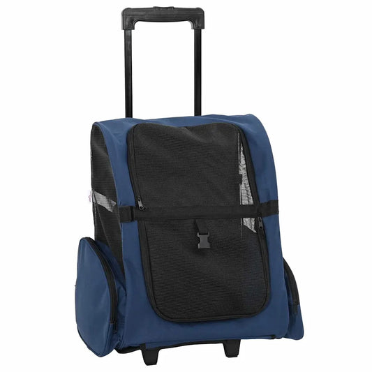 Carrello per animali domestici 3 in 1 48x32x57-106 cm tessuto Oxford