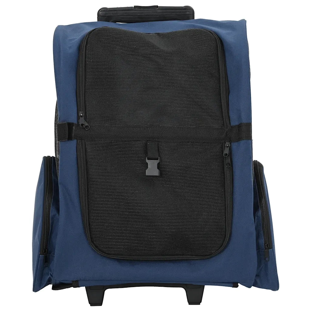 Carrello per animali domestici 3 in 1 48x32x57-106 cm tessuto Oxford