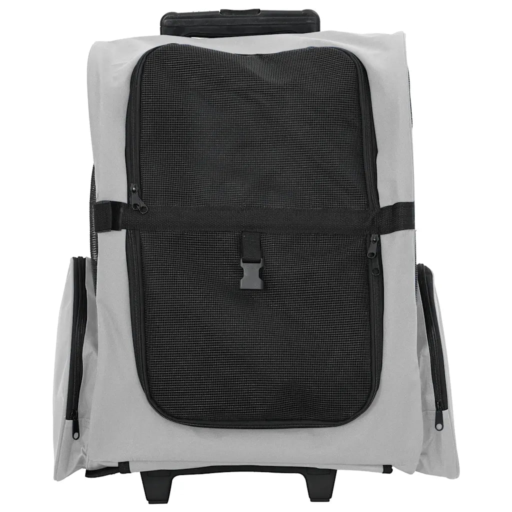 Carrello per animali domestici 3 in 1 48x32x57-106 cm tessuto Oxford